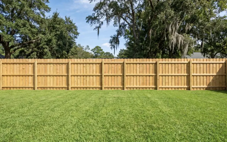 Concept render: leaning fence replaced, West Ashley